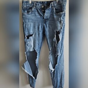 H&M Relaxed Skinny Tapered Leg 33X32